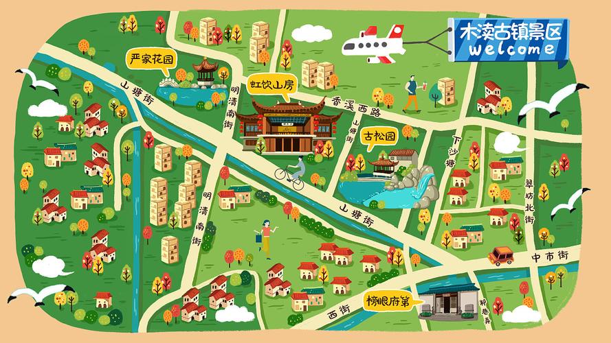 黑龙江手绘地图：一机在手，智慧景区游览无忧