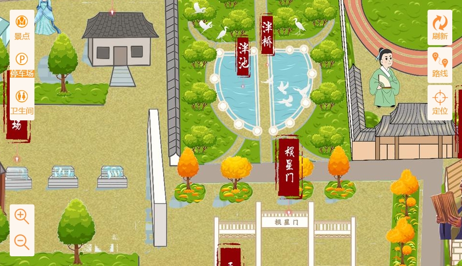 黑龙江手绘地图景区语音讲解导览系统：智慧景区建设的基石