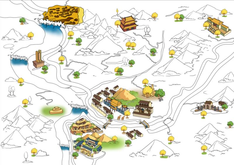 黑龙江手绘地图景区语音讲解导览系统的运作原理